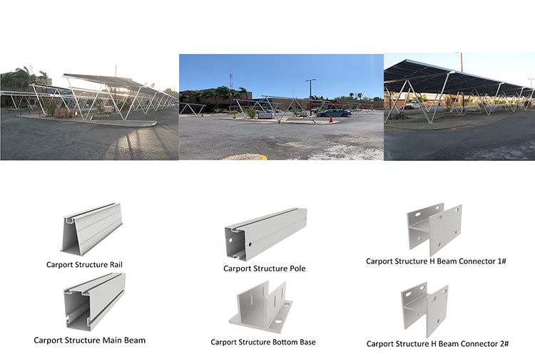 residential solar carports parts
