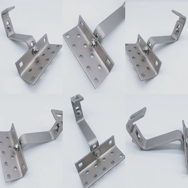 pv panel roof hook real scene