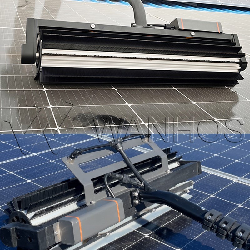 Solar Plate Washing Machine Real Scene Solar Plate Washing Machine Real Scene