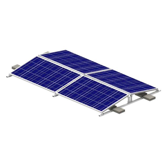 Solar Panel Mount Flat Roof Model