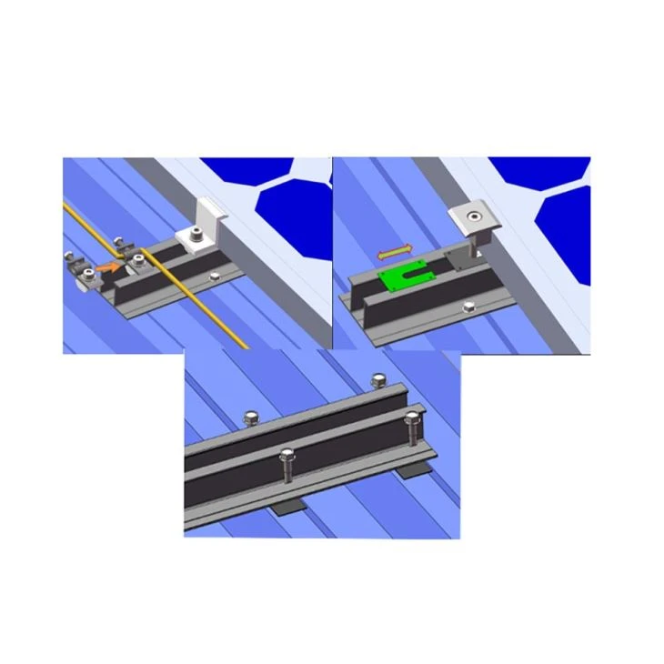 Aluminum Solar PV Grounding Lug Earthing System