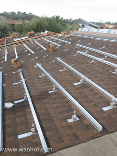 5Kw päikeseenergia katuse tugi Paigaldus rack