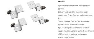 Z-tüüpi sulgude paigaldamine Pv-päikese jaoks